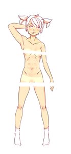 Rating: Explicit Score: 0 Tags: 1girl abs arm_behind_head arm_up blush censored dvach-tan idleantics_(artist) navel nude socks solo tan tanline twintails unfinished User: (automatic)Anonymous