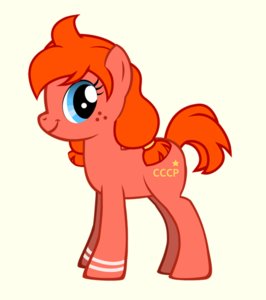Rating: Safe Score: 0 Tags: animal blue_eyes cccp-pony crossover filly my_little_pony my_little_pony_friendship_is_magic no_humans parody pony ponyfication red_hair simple_background style_parody /tan/ transparent_background twintails ussr-tan User: (automatic)nanodesu