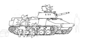 Rating: Safe Score: 0 Tags: cirno military panzermeido_(artist) sketch tagme tank touhou User: (automatic)RND