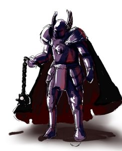 Rating: Safe Score: 0 Tags: armor coat helmet medieval simple_background sketch User: (automatic)nanodesu