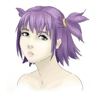 Rating: Safe Score: 0 Tags: bare_shoulders green_eyes purple_hair twintails unyl-chan User: (automatic)Anonymous