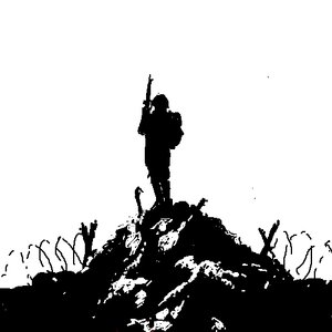 Rating: Safe Score: 0 Tags: gun military monochrome /o/ oekaki outdoors possible_duplicate silhouette sketch soldier weapon User: (automatic)nanodesu