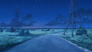 Rating: Safe Score: 0 Tags: background cloud eroge grass highres night no_humans outdoors power_lines road sky summer wire User: (automatic)Anonymous