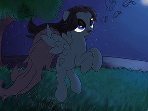 Rating: Safe Score: 0 Tags: animal /bro/ butterfly grass has_child_posts my_little_pony night no_humans outdoors pegasus pony sky tree wings User: (automatic)Anonymous