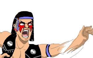 Rating: Safe Score: 0 Tags: 1boy black_hair character_request frustration gogen_solncev makeup mortal_kombat nightwolf /o/ oekaki open_mouth parody short_hair simple_background sketch tagme User: (automatic)nanodesu