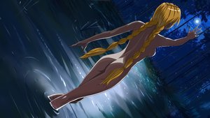 Rating: Questionable Score: 0 Tags: blonde_hair braid dutch_angle eroge forest from_behind game_cg highres moon nature night nude outdoors slavya-chan twin_braids wading water User: (automatic)Anonymous