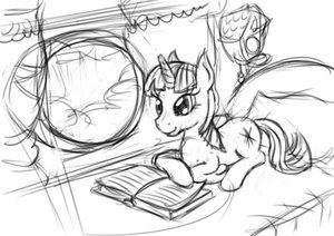 Rating: Safe Score: 0 Tags: animal /bro/ filly horns mare monochrome my_little_pony my_little_pony_friendship_is_magic no_humans pony room sketch twilight_sparkle unicorn window User: (automatic)Anonymous