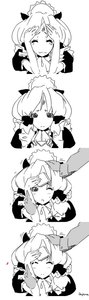 Rating: Safe Score: 0 Tags: 4koma animal_ears crying happy hon-hon long_hair maid maid_headdress maid_outfit monochrome oxykoma_(artist) strip tears User: (automatic)Anonymous