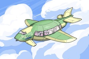 Rating: Safe Score: 0 Tags: airplane binary cloud f2d_(artist) iichan_airlines no_humans plane pokemon sky sky-fi slowpoke wakaba_colors wakaba_mark User: (automatic)nanodesu