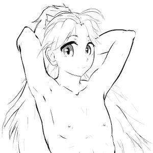 Rating: Explicit Score: 0 Tags: binary breasts f2d_(artist) /h/ long_hair monochrome nude ponytail simple_background sketch User: (automatic)Anonymous
