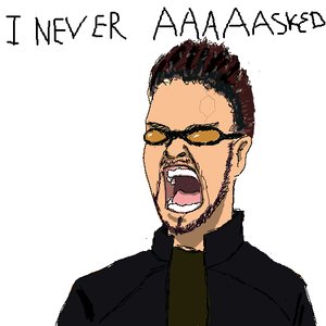 Rating: Safe Score: 0 Tags: 1boy adam_jensen beard character_request deus_ex frustration glasses gogen_solncev /o/ oekaki open_mouth parody possible_duplicate short_hair simple_background sketch tagme User: (automatic)nanodesu