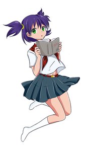 Rating: Safe Score: 0 Tags: book eroge green_eyes necktie pioneer pioneer_necktie pioneer_uniform purple_hair shirt simple_background skirt socks twintails unyl-chan User: (automatic)Anonymous