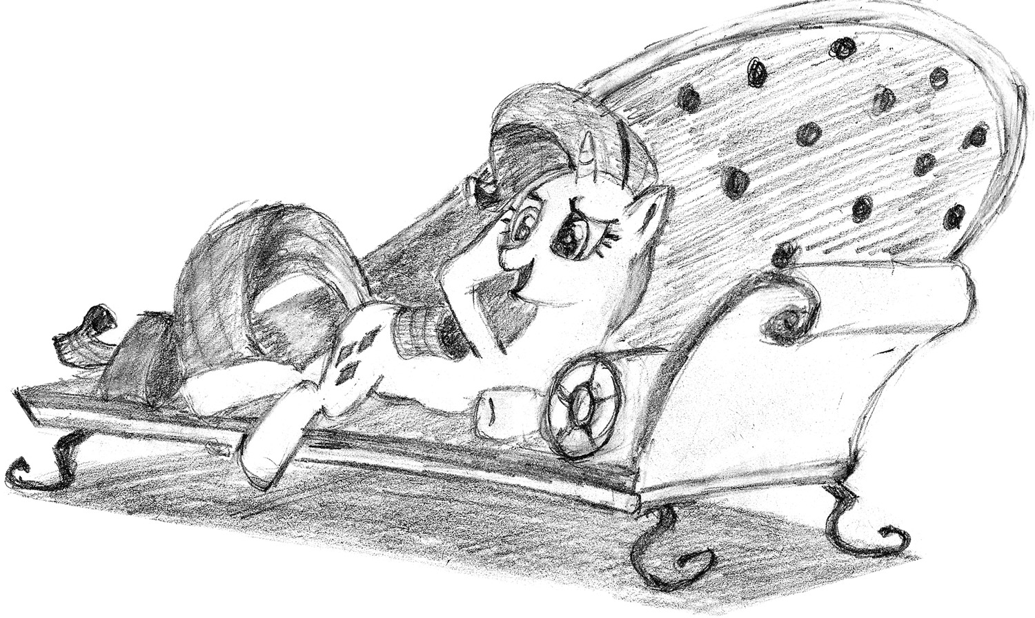 animal /bro/ has_child_posts horns mare monochrome my_little_pony my_little_pony_friendship_is_magic no_humans pony rarity simple_background sketch traditional_media unicorn