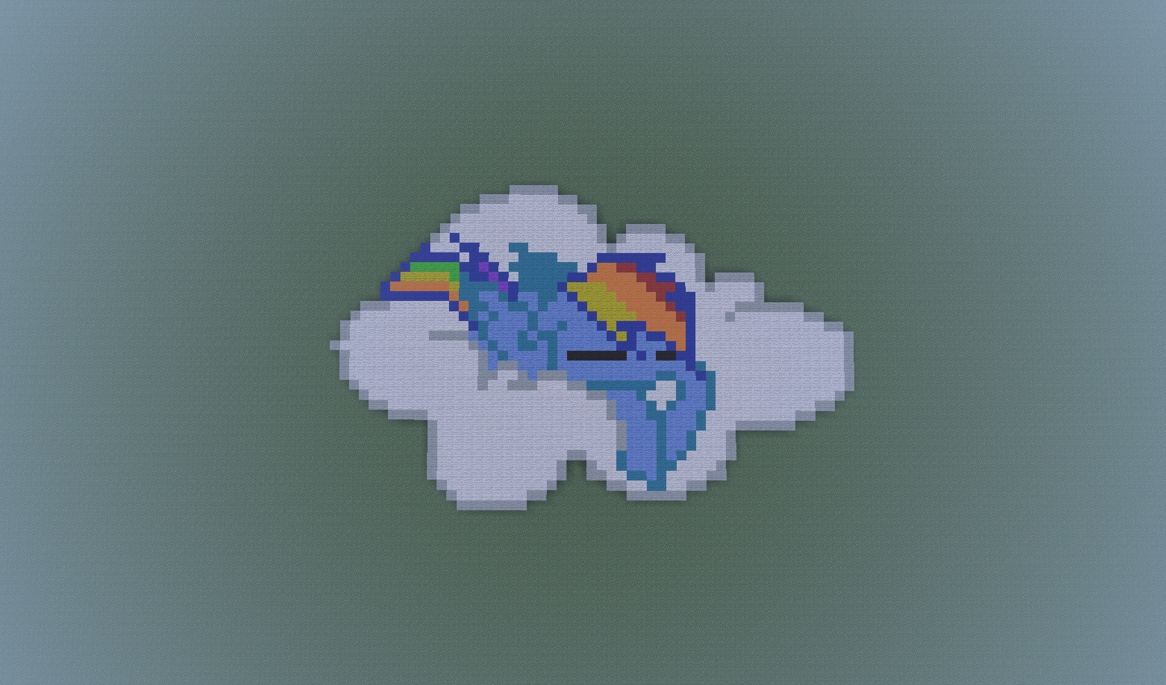 animal /bro/ highres mare multicolored_hair my_little_pony my_little_pony_friendship_is_magic no_humans pegasus pony rainbow_dash simple_background sleeping tagme wings