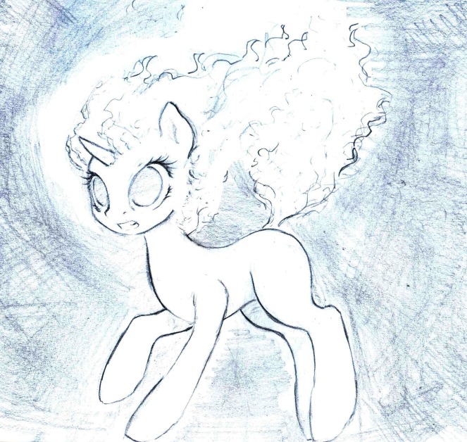 animal /bro/ character_request horns monochrome my_little_pony my_little_pony_friendship_is_magic no_humans pony sketch tagme traditional_media unicorn