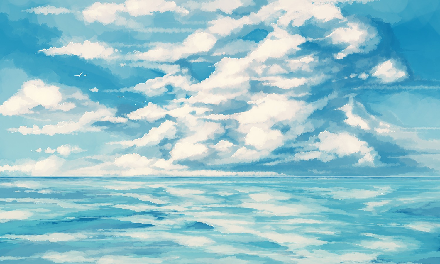 /an/ cloud nature no_humans sea sky water