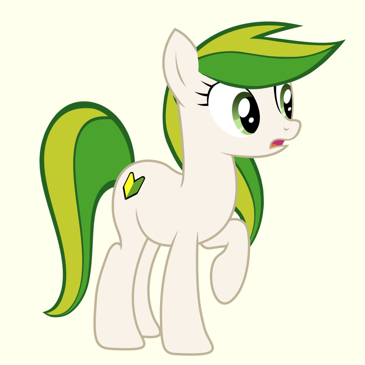 animal /bro/ green_eyes highres iipony mare mascot multicolored_hair my_little_pony my_little_pony_friendship_is_magic no_humans pony recolor simple_background transparent_background vector wakaba_colors wakaba_mark